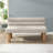 Upholstered Dining Bench, Entryway Bench with Rubber Wood Leg-271043266-271043267