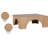 Metinaro Solid Wood Single Coffee Table-90817496