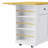 Kitchen Island With Drop Leaf And Power Outlet, Rolling Kitchen Storage Cart For Kitchen, Dining Room-784761140