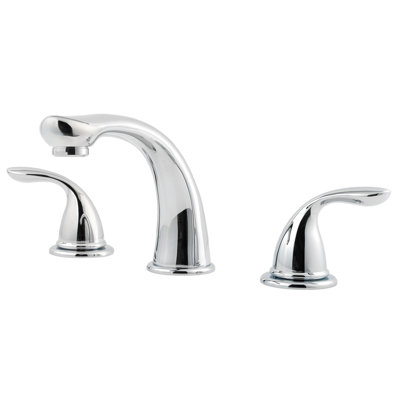 Pfirst Series Double Handle Deck Mounted Roman Tub Faucet Trim