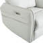 Fauteuil inclinable gris avec pivot de 270 po