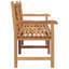 Solid Wood Outdoor Bench