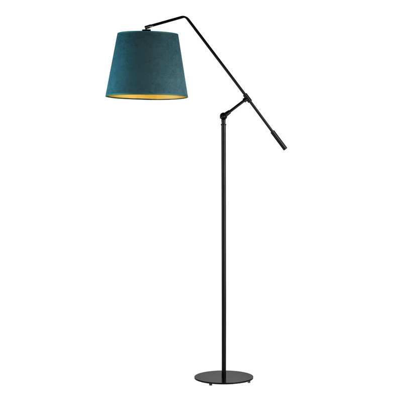 Lubens 170cm Task Floor Lamp, Grey, White