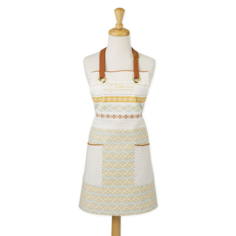 Geometric Bib Apron