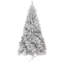 Pre-Lit Artificial Tinsel Christmas Tree - Silver-86204073-86204078