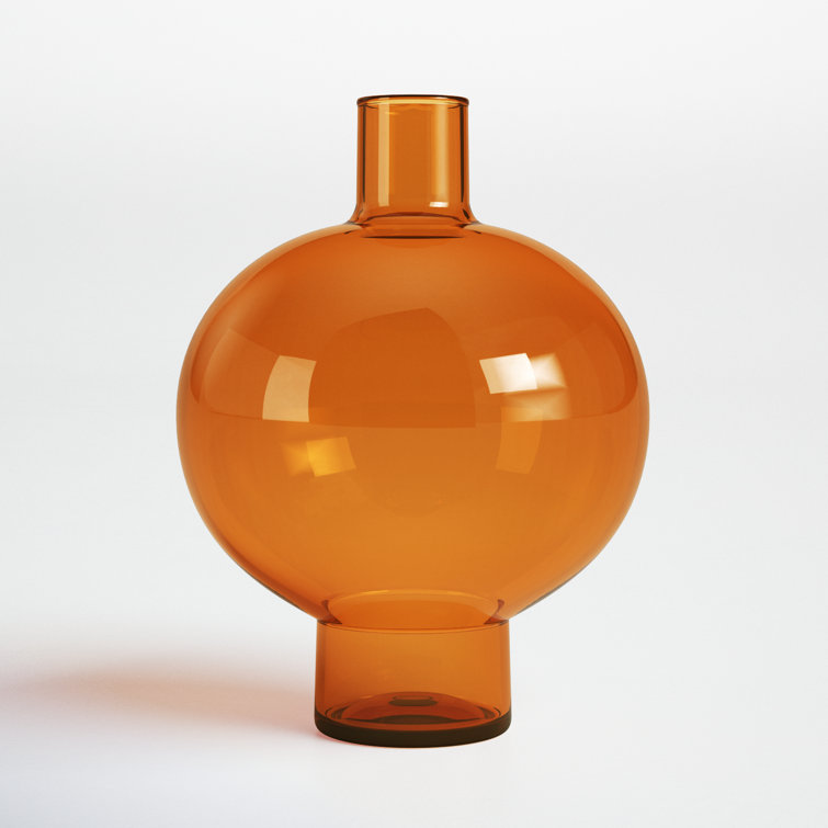 Geri 7.85'' Glass Table Vase