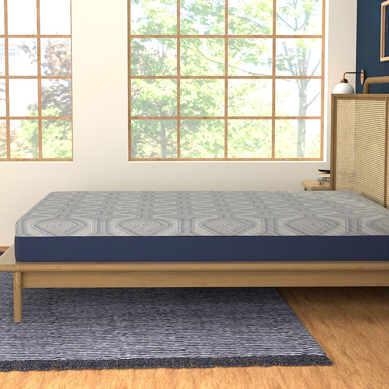 Matelas hybride isotonique en mousse à mémoire de forme 10 po, grand, 10", Grand lit