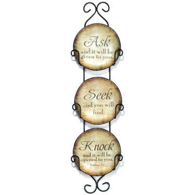 Eiichiro Ask Seek Knock Mini-Plates And Wall Rack 