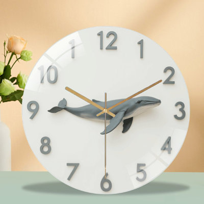 Horloge murale Whale