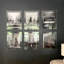 Clear UV-Grade Acrylic Modern Floating Picture Frame - Gold-27201313
