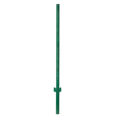 Origin Point Green Metal Line Post