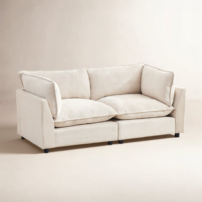 Eagan 74.8" 2 - Piece Modular Sofa