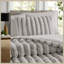 Ensembles de literie en fausse fourrure de luxe très grand, édredon ultra doux pour la maison