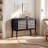 Modern Black Solid Wood Sideboard