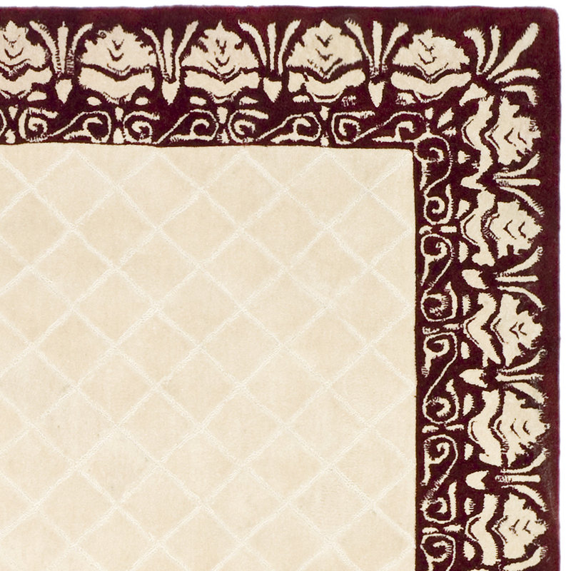 Tapis oriental performance crocheté à la main Caine Total Performance, Rectangle 3 pi x 5 pi