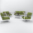 Petroni 7 Person Seating Group With Sunbrella Cushions