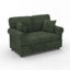 Canapé-lit en chenille avec coussin amovible-1171106373