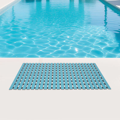 35.4x24" Non-Slip PVC Bath Rug Shower Mat