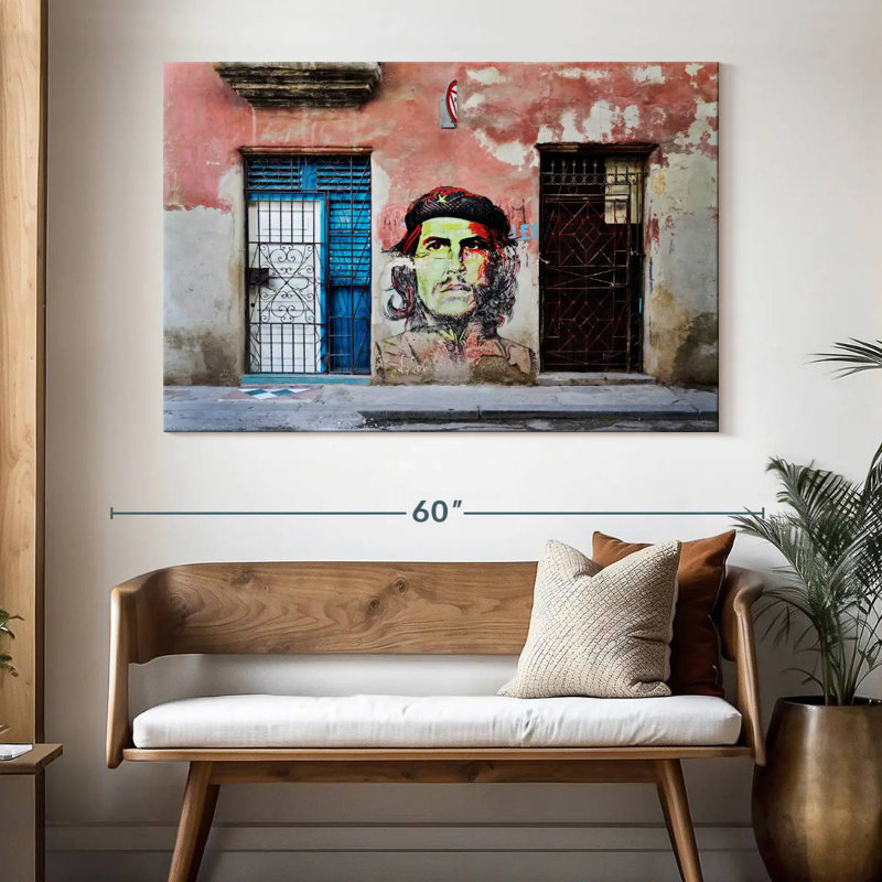 Murale Lilie Che Guevara, H 34 po x l 51 po