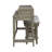 Chantee Console Table w/ Charging Station & 3 Upholstered Stools Set