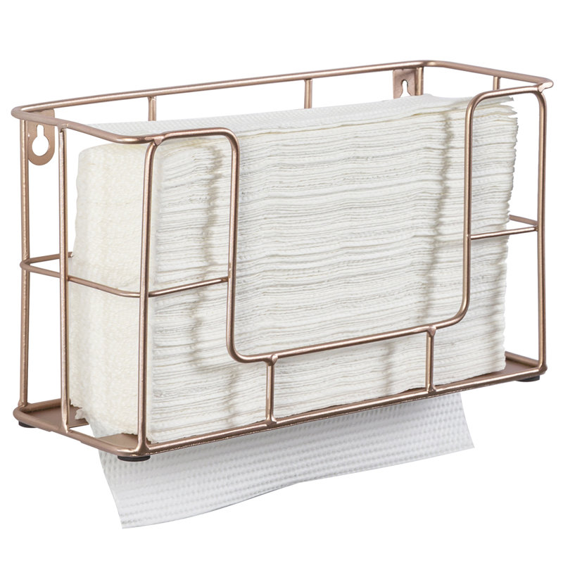Porte-papier essuie-tout en métal, Cuivre