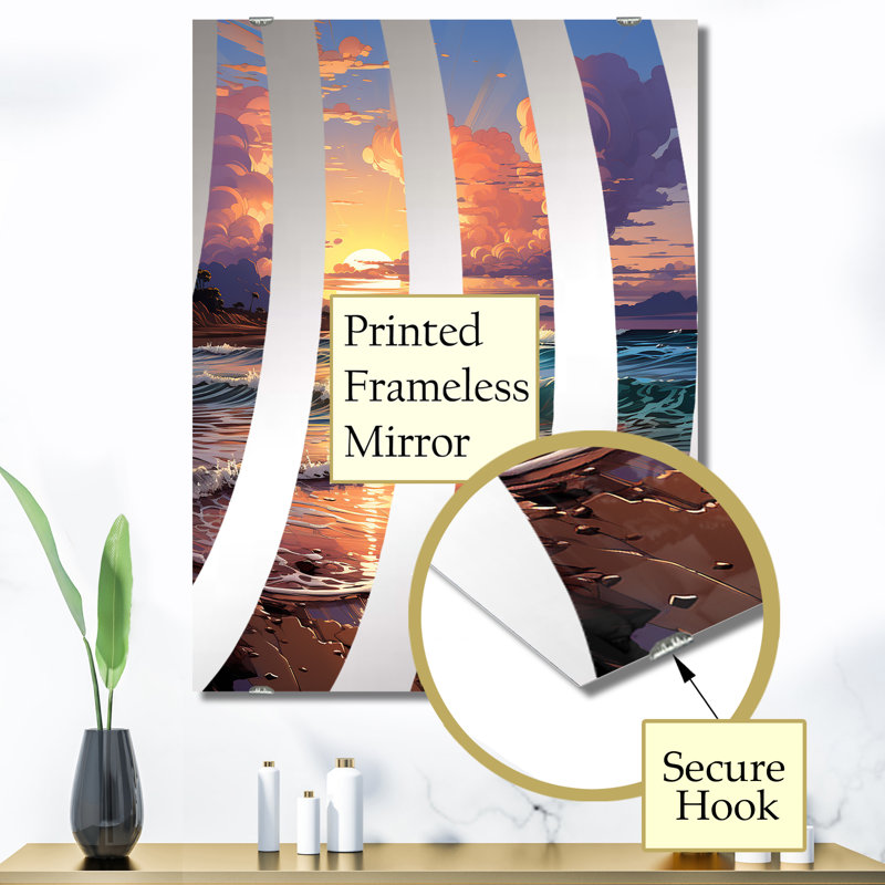 Miroir Baho, 40 po x 30 po