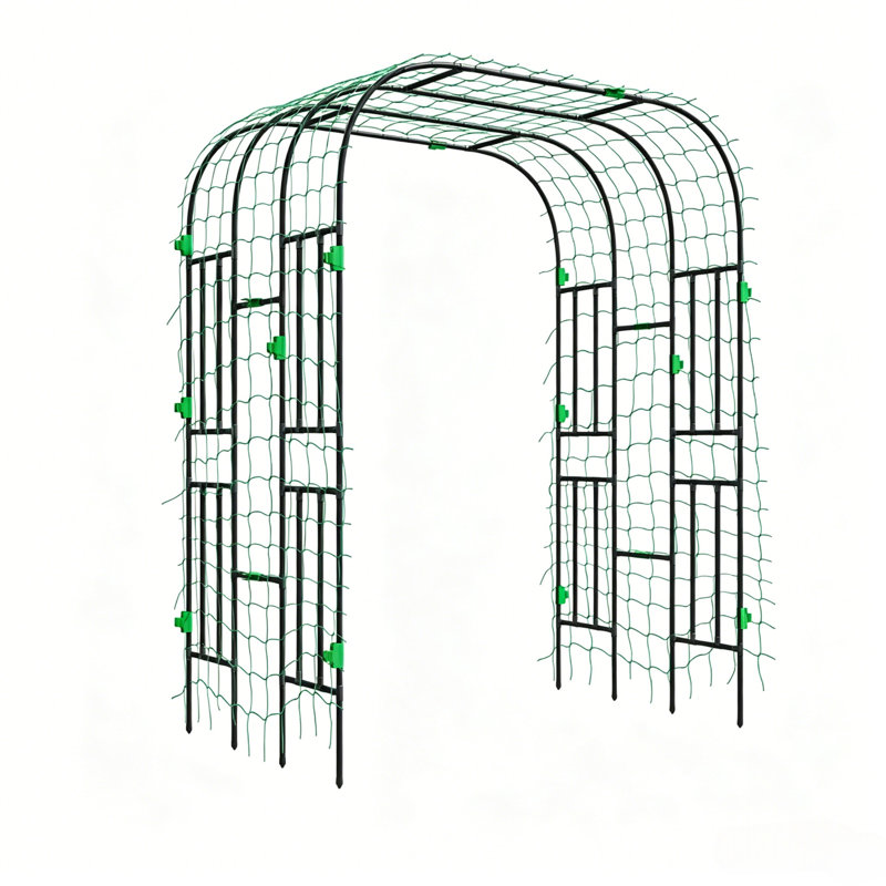 Trellis d'écurie stable, treillis arqué de jardin, treillis de concombre (seulement treillis arqué)