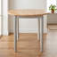 Deerfiled Extendable Round Solid Wood Dining Table