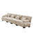 4-Seater Modular Deep Seat Sectional Sofa Couch-260126130