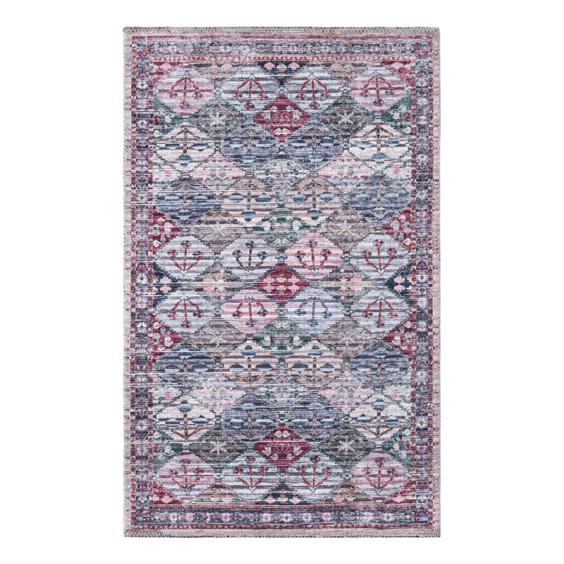 Hazlett Chenille Geometric Indoor Rug, Rectangle 2' x 3'