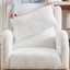 Chaise berçante moderne avec accoudoirs de salon et dossier haut-1044628509