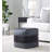 Canvas In Black Leather And Grey Canvas-24607990