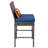 Iliff Polyethylene (PE) Wicker Outdoor 30.5'' Bar Stool with Cushion-991151014-984006640