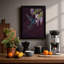 Hummingbird Among Blooms Botanical - Framed Print-1790870163-1790870165