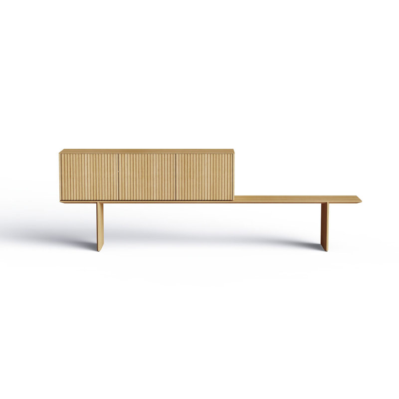 118.1'' Sideboard, Super Matte Oak