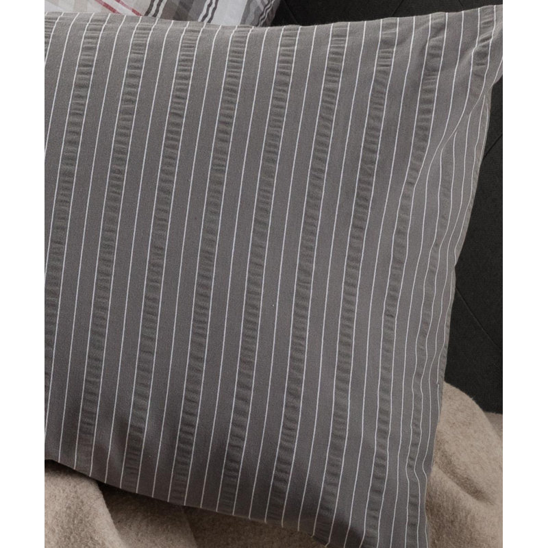 Rio 150 TC Duvet Cover Set, 155 x 200cm Duvet Cover + 1 Pillowcase, Stone