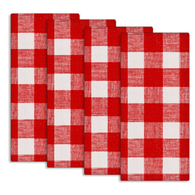 Cotton Plaid Tea Towel Kitchen Towel