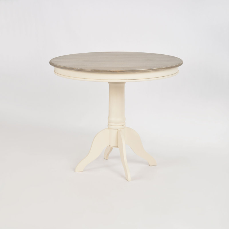 Circee Round Solid Wood Base Dining Table