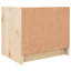 Natik Solid Wood Bedside Table-634935159