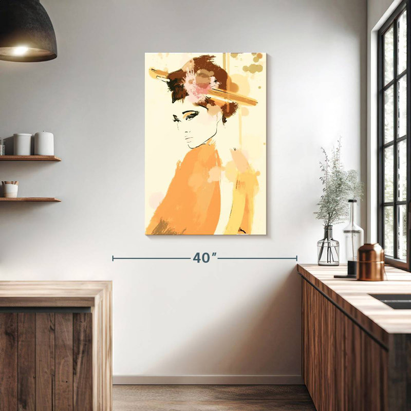 Leisha Old Fashioned Portrait, 39" H x 26" W