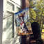 Drapeau Cowboy Welcome House-112699203