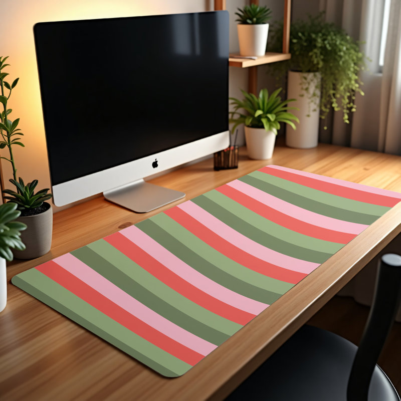 Polyester Desk Pad, 14.4x12.1