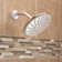 Moen Wide Round Rain Shower Head for Bathroom with 2 GPM High-Pressure Rainfall Spray