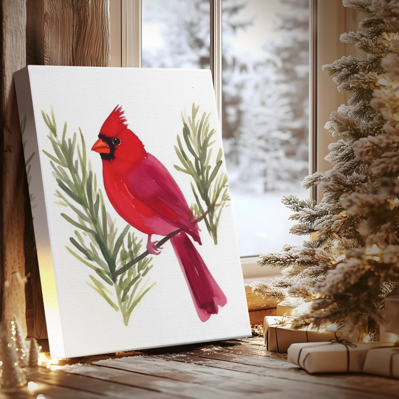 Ruby Yule Promise-Premium Gallery Wrapped Canvas, 36" H x 24" W