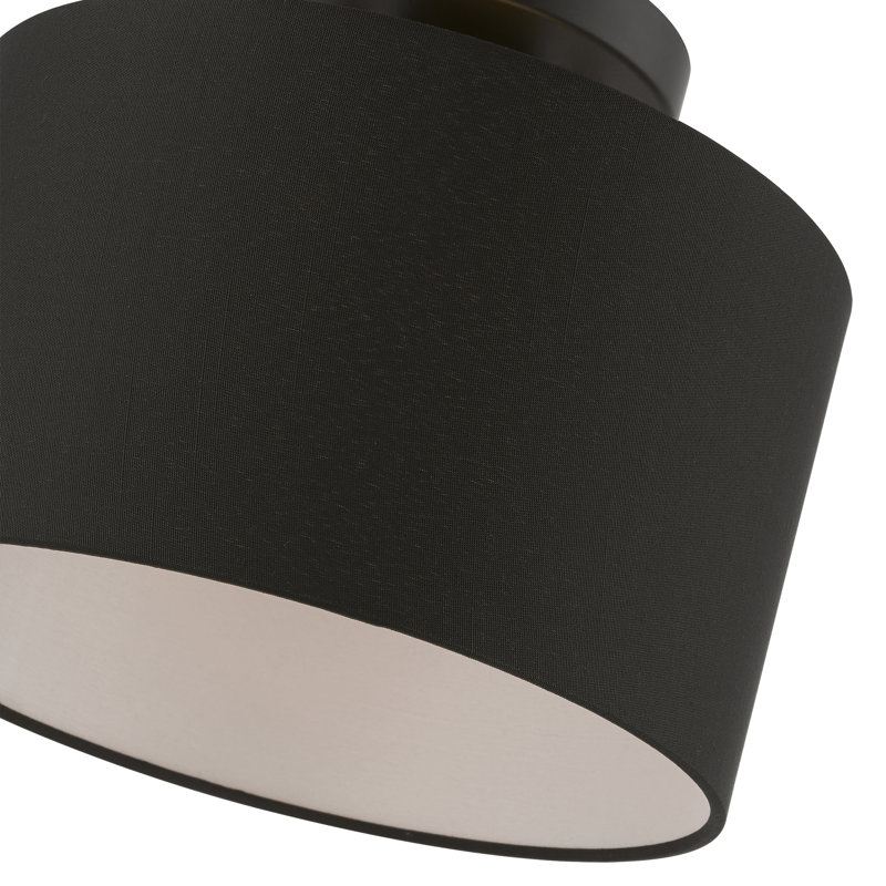 Plafonnier semi-encastré 1 lumière 10 po Vipta