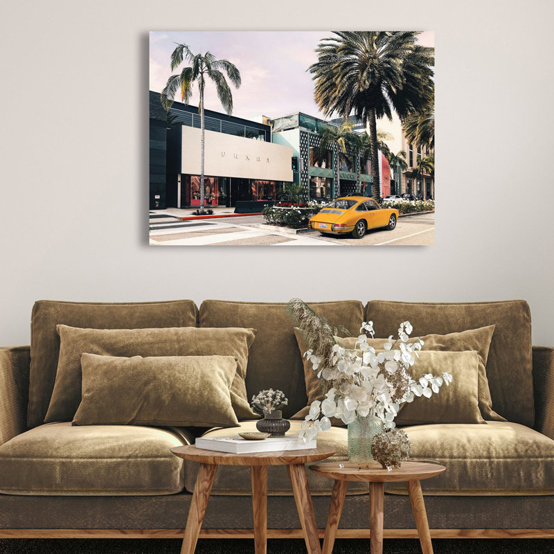 3AP6138 Rodeo Drive, Beverly Hills, California by Julian Lauren - Wrapped Canvas Art Prints, 60cm H x 80cm W