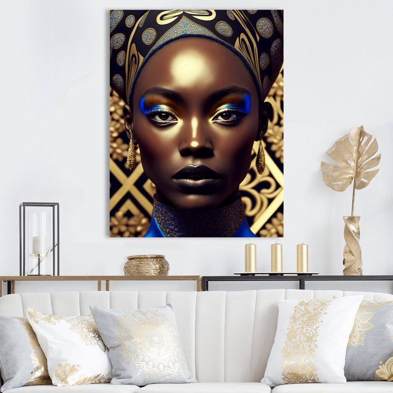 Hadika Abstract Wall Decor on Metal, 32" H x 24" W x 1" D