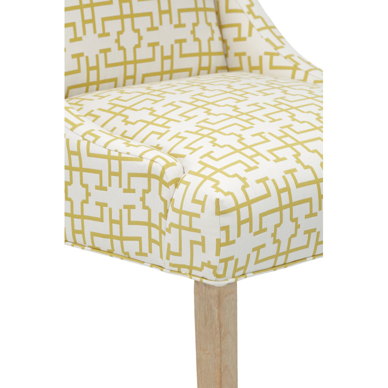 Collection de salle à manger Steinke Marie, Jaune/beige, Naturel délavé