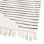 Tapis uni / rayé couleur crème Bracen-812617100