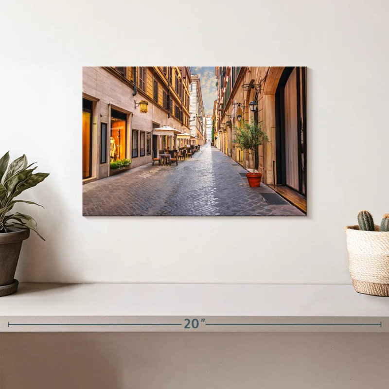Sireci Via Borgogna Shops, 8" H x 12" W